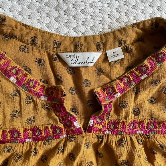 CaffeMarrahesh sleeveless blouse - Picture 4 of 6